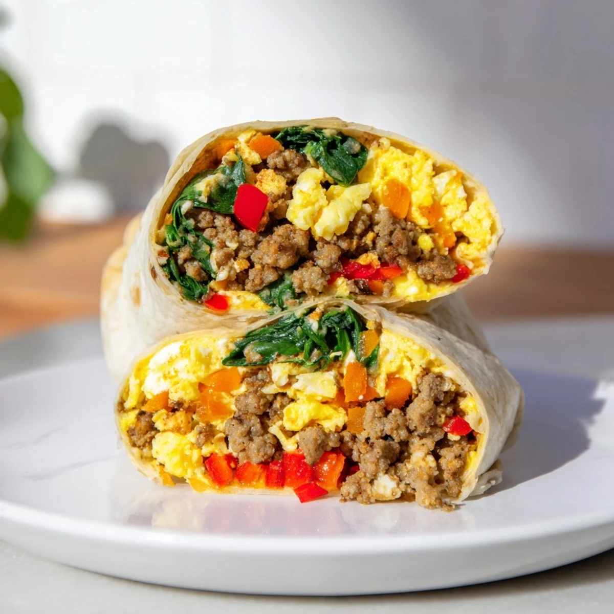Enjoy a freezer-friendly Make-Ahead Breakfast Burrito, a perfect meal prep idea for busy mornings.