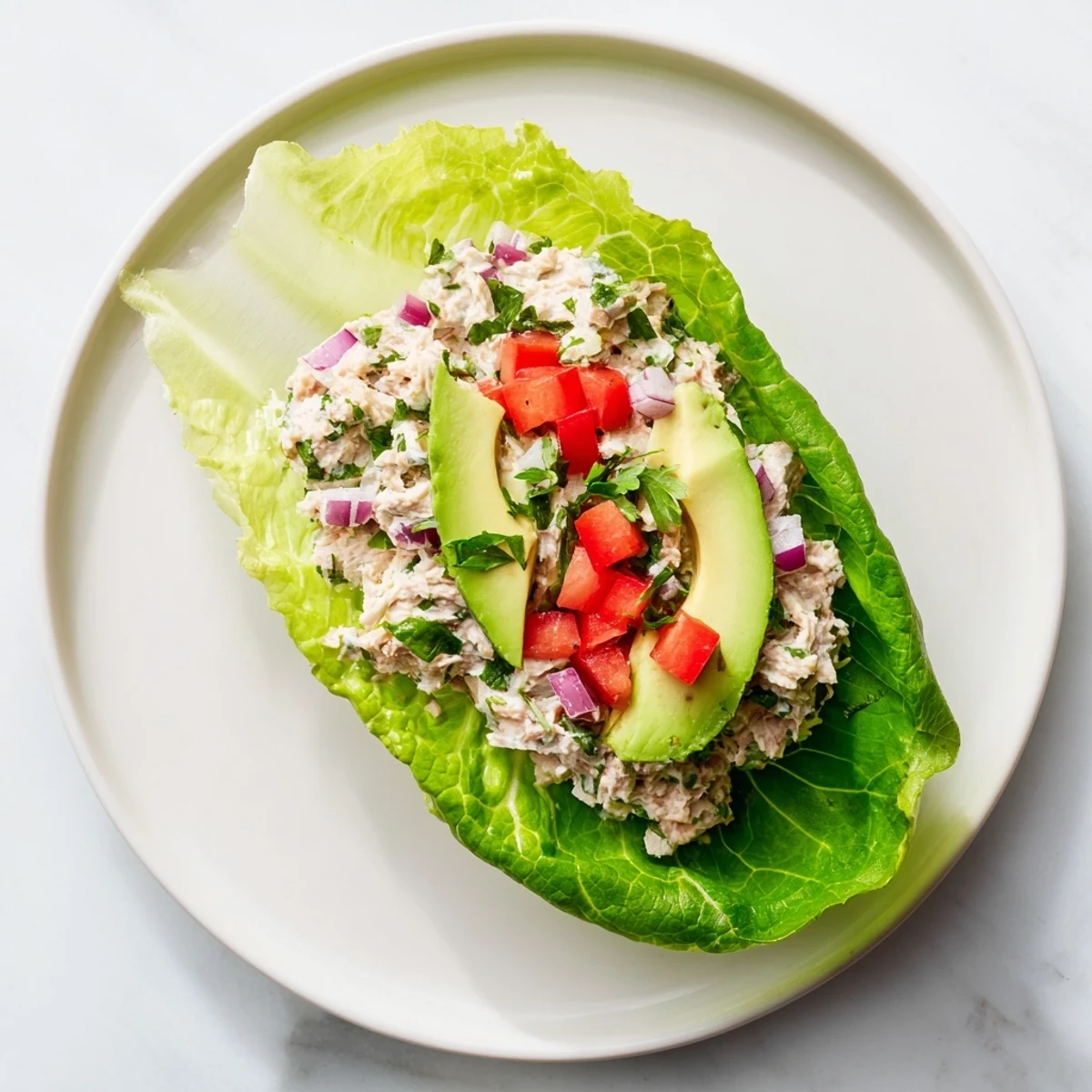 These Quick & Healthy Tuna Salad Lettuce Wraps offer a light, delicious, and low-carb lunch option.