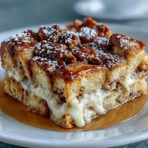 Fork-tender cubes of French bread soak up the egg custard in this Monte Cristo Breakfast Casserole, layered with savory ham and turkey. 