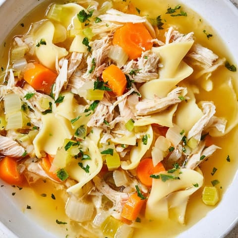 Cozy Chicken Noodle Soup