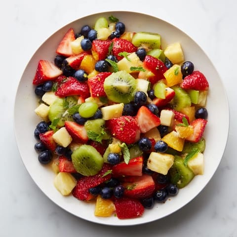 Refreshing Fruit Salad Honey-Lime