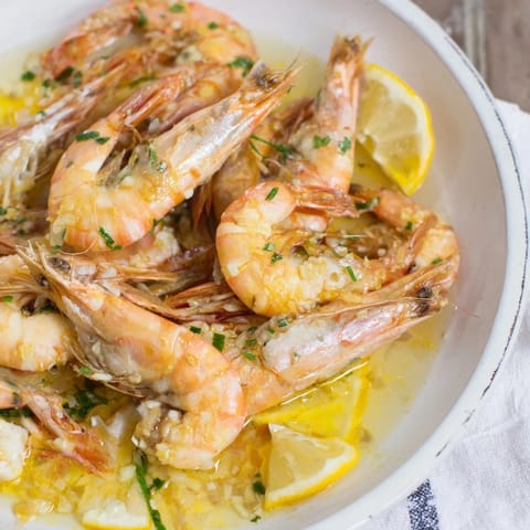 15-Minute Garlic Shrimp Scampi