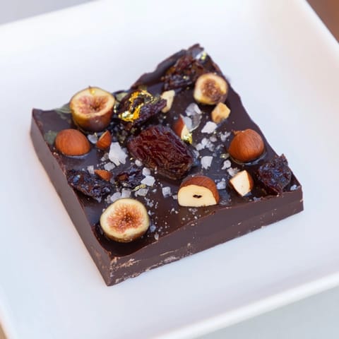 Midnight Mosaic Dark Chocolate Figs