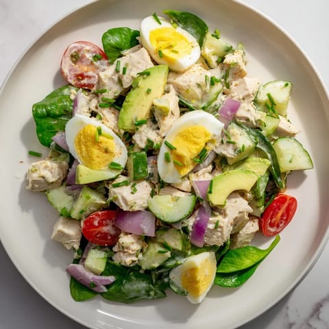 High-Protein Chicken Egg Salad