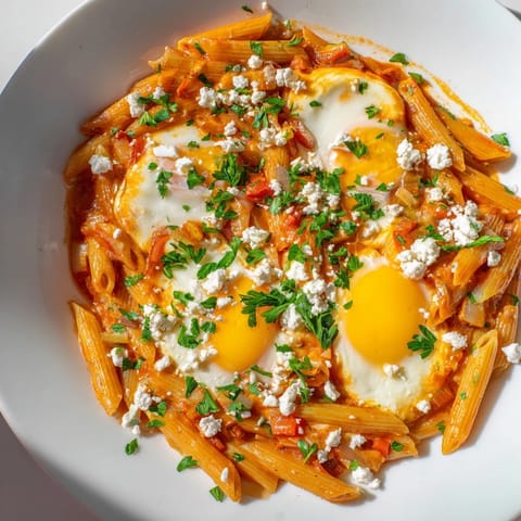 Quick Shakshuka Pasta