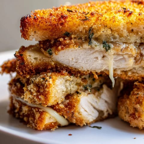 Crispy Parmesan Chicken Thighs