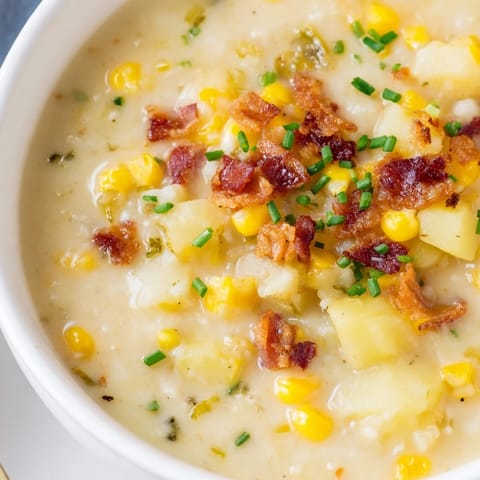 Corn Chowder Soup Rich