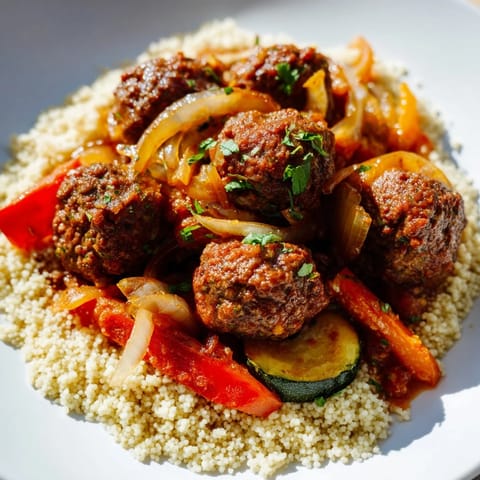 North African Couscous Kefta