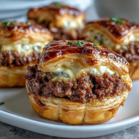 Mini Beef Tourtières