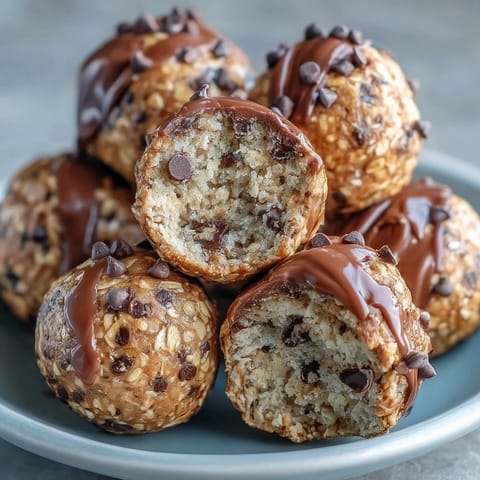Bite-sized oat and chocolate chip energy balls, ideal for fueling up before or after a soccer game.