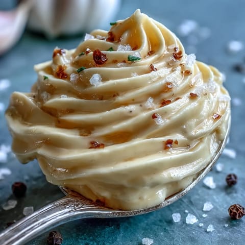 Creamy homemade garlic aioli, a rich and garlicky spread perfect for fries, seafood, or sandwiches.  