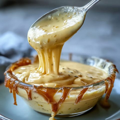 Creamy, 2-minute Blender Hollandaise Sauce perfect for drizzling generously.