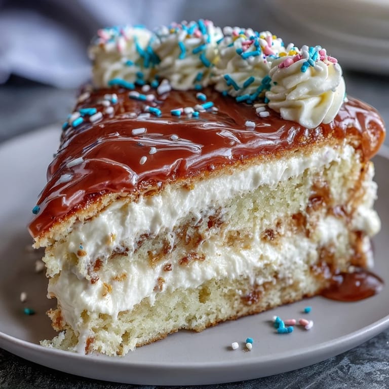 Creamy vanilla buttercream frosting on a light vanilla sheet cake, adorned with festive graduation decorations and edible confetti.