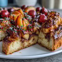 Rustic Summer Stone Fruit Galette with Frangipane, golden pastry filled with juicy peaches, plums, and cherries over almond cream.