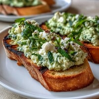 Bright Fava Bean and Mint Bruschetta on grilled sourdough bread, a delightful spring appetizer.